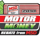 Great News: MSD’s 2010 Motor Money Rebate